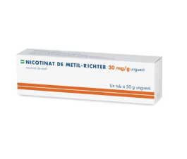 Gedeon Richter Nicotinat de metil 30mg/g unguent x 50g