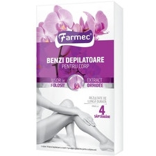 Farmec Benzi Depilatoare Corp Orhidee X 14 buc