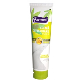 Farmec Crema Depilatoare Pentru Piele Sensibila Cu Extract De Vanilie 150ml