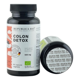 Republica BIO - Colon Detox supliment alimentar ecologic 90 capsule