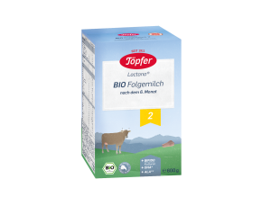 Topfer Lactana Bio 2 formula pentru alimentatia artificiala 600g 