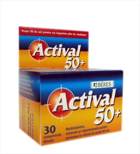 Beres Actival 50+ X 30 Cpr. Film.