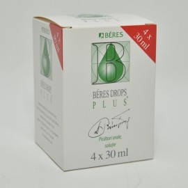 Beres Drops Plus picaturi orale solutie 4 flacoane x 30ml