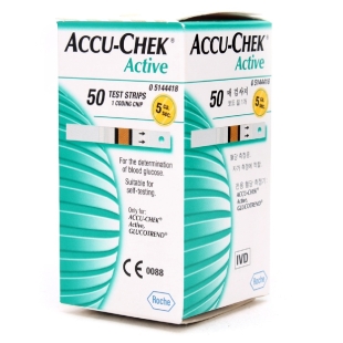 Accu-Chek active glucose 50 teste
