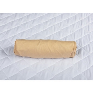 BabyNeeds - Cearceaf cu elastic 120x60 cm, Cappuccino