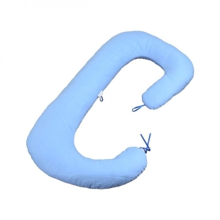 BabyNeeds - Perna 3 in 1 pentru gravide si bebelusi Soft, Albastru