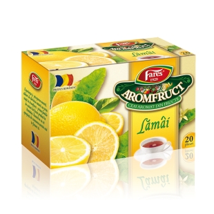 Fares Aromfruct ceai de lamaie 20 plicuri