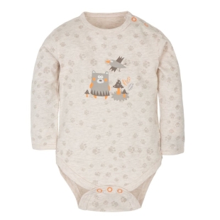 Gmini body cu maneca lunga Bear in the Wild Forest marimea 80
