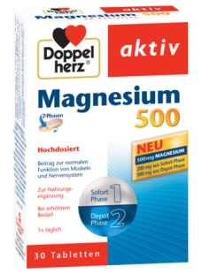 Doppelherz - Aktiv Magneziu 500mg 30cpr